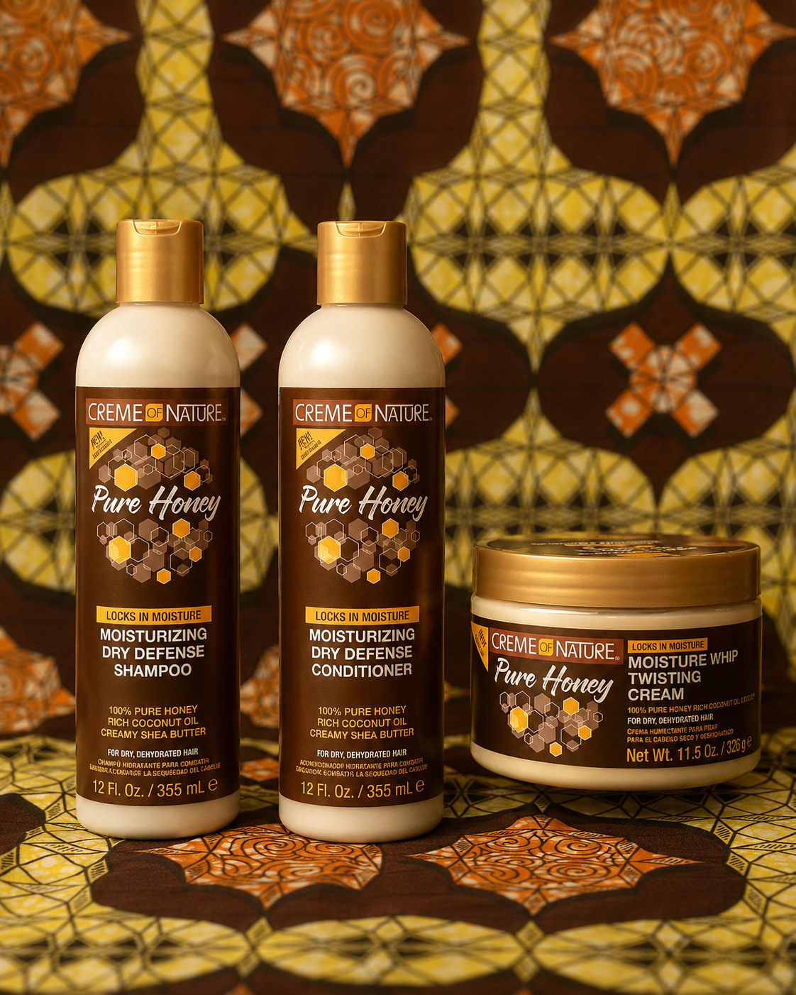 Rituel Essentiel Douceur Miel | Pure Honey – Creme of Nature