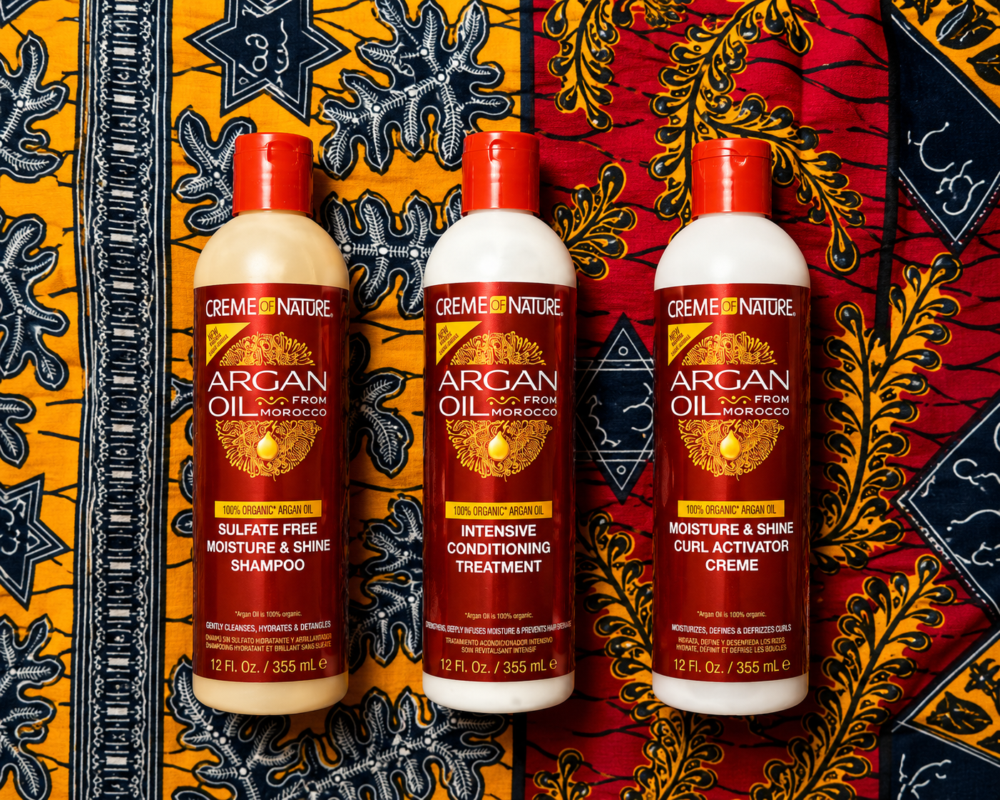 Rituel Essentiel Éclat d’Argan | Argan Oil – Creme of Nature