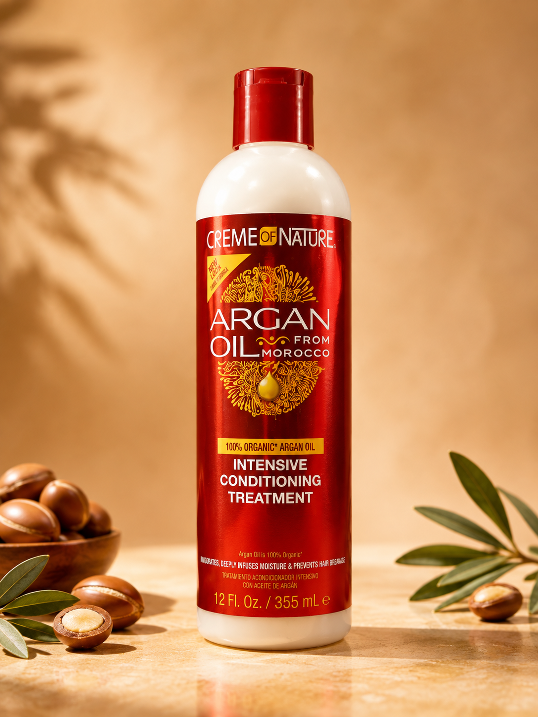 "Creme of Nature" Argan oil from Morocco- Après-shampoing intensif à l’huile d’argan du Maroc – 355 ml